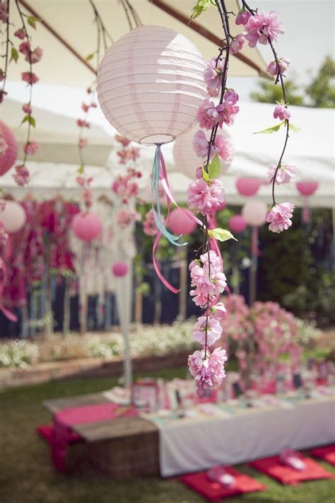 cherry blossom decorations party|cherry blossom japanese themed party.